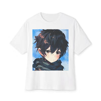 Anime-Inspired Unisex Oversized Tee, Streetwear Top, Casual Graphic Shirt, Trendy Gift for Fans, Comfortable Everyday Wear